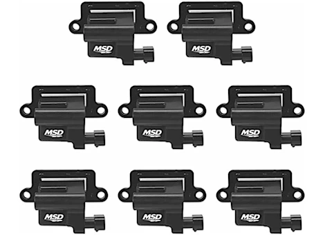 MSD Ignition Coil,black,gm,l-series,truck,99-09,8-pk Main Image