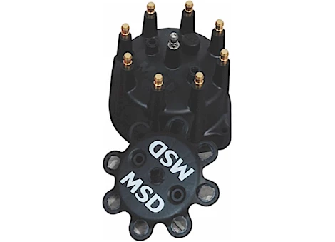 MSD Ignition DISTRIBUTOR CAP (SMALL DIAMETER) FOR PN 8570, 8545, 8546, BLAC