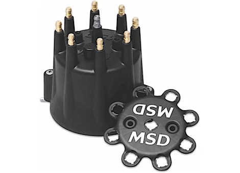 MSD Ignition CHEVY/FORD/CHRYSLER V8 DISTRIBUTOR CAP, HEI TERMINALS, SPARK PLUG WIRE RETAINER