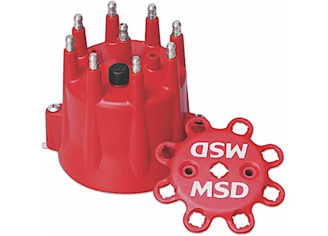 MSD Ignition CHEVY/FORD/CHRYSLER V8 DISTRIBUTOR CAP, HEI TERMINALS, SPARK PLUG WIRE RETAINER