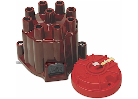 MSD Ignition Distributor cap & rotor , msd/gm v8 points, re Main Image