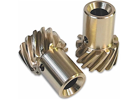 MSD Ignition Chevy distributor gear, .500in id, aluminum, bronz Main Image