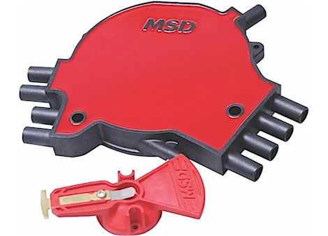 MSD Ignition 92-94 camaro/corvette lt1/350 5.7l sf1 distributor cap & rotor kit, re Main Image