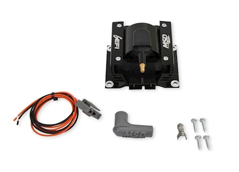 MSD Ignition Ignition coil, 6efi, 80:1 turns ratio, blac Main Image