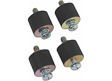 MSD Ignition VIBRATION MOUNTS FOR MSD 6 SERIES IGNITION MODULES W/ HARDWARE, 4 PACK