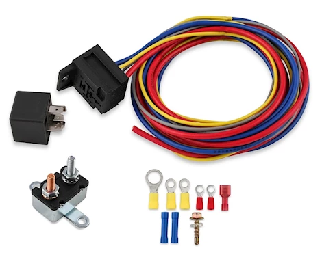 MSD Ignition ELECTRIC FUEL PUMP HARNESS & RELAY WIRING KIT, 30 AM