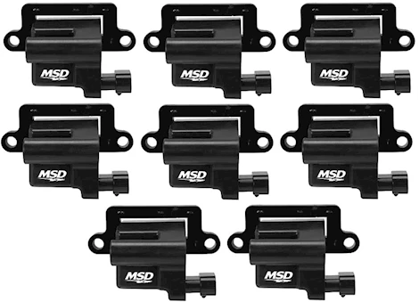MSD Ignition COIL,BLACK,GM,L-SERIES,TRUCK,99-09,8-PK