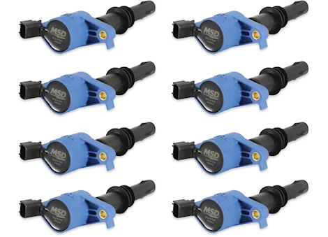 MSD Ignition Ford 4.6/5.4/6.8l v8 blaster ignition coil/3-valve/blue/8 pac Main Image