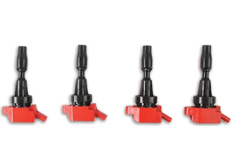 MSD Ignition HYUNDAI/KIA 1.6L TURBO BLASTER SERIES IGNITION COIL, RED, 9-PAC