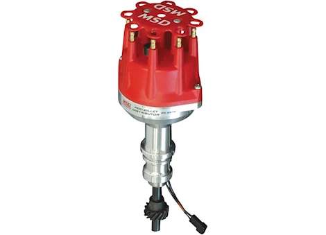 MSD Ignition Ford 302 small diameter pro-billet distributor/magnetic pickup/re Main Image
