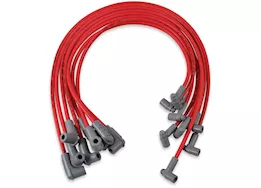 MSD Ignition Sbc super conductor 8.5mm spark plug wire set, for use with hei cap, re