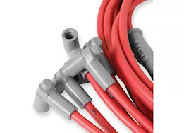 MSD Ignition Chrysler 383-440 hei super conductor spark plug wire set, red jacke