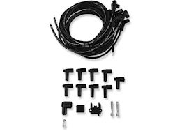 MSD Ignition Street fire spark plug wire set 8 cyl, hei/90 deg, universal, blac