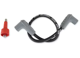 MSD Ignition Blaster 3 hei coil wire, super conductor, 18in long, 90 deg, blac