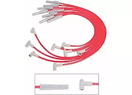 MSD Ignition 74-76 chevy 454 hei super conductor spark plug wire set, red se