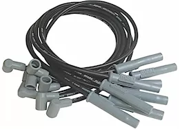 MSD Ignition Bbc super conductor wire set, socket, black jacke