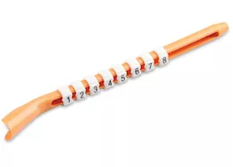MSD Ignition 99-05 gmc sierra 3500/yukon super conductor spark plug wire set, red jacke