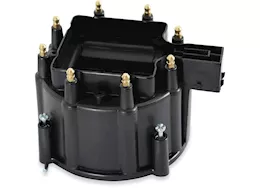 MSD Ignition Gm hei street fire cap and rotor kit, internal coil, blac