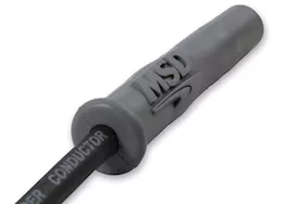 MSD Ignition 99-07 sierra 1500/2500/3500 wire set, 8-11in, silicone, blac