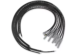 MSD Ignition 8.5mm wire set, super conductor 8 cyl multi-angle, universal, blac