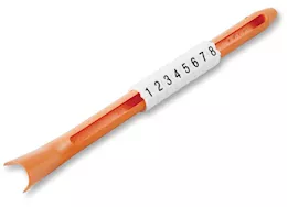MSD Ignition Super conductor spark plug wire set, multi-angle plug, hei cap, re