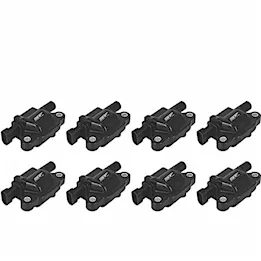 MSD Ignition 05-13 gm ls2/ls3/ls4 street fire ignition coils, direct bolt-in, black, 8 pac