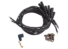 MSD Ignition Street fire wire set, multi-angle plug, hei, universal, blac