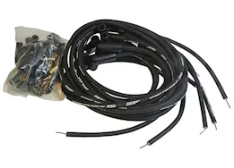 MSD Ignition Street fire spark plug wire set 8 cyl, hei/90 deg, universal, blac