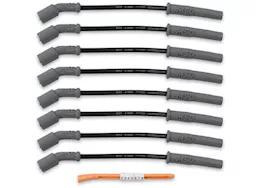 MSD Ignition 99-07 sierra 1500/2500/3500 wire set, 8-11in, silicone, blac