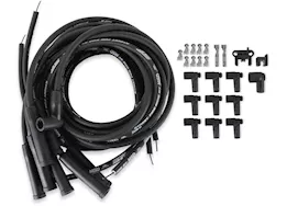 MSD Ignition Street fire wire set, multi-angle plug, hei, universal, blac