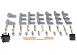 MSD Ignition Super conductor spark plug wire set, 8 cyl 90 deg plug, socket/hei ca
