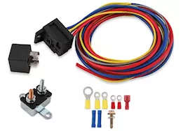 MSD Ignition Electric fuel pump harness & relay wiring kit, 30 am