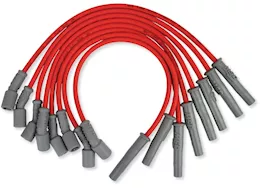 MSD Ignition 10-15 f250/f350 sd 6.2l v8 red wire set, 8.5mm