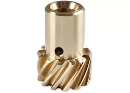 MSD Ignition Chevy distributor gear, .500in id, aluminum, bronz