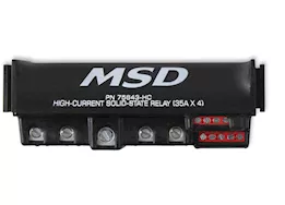 MSD Ignition High-current solid state relay 35ax4, blac