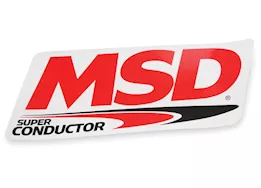 MSD Ignition Sbc super conductor 8.5mm spark plug wire set, for use with hei cap, re