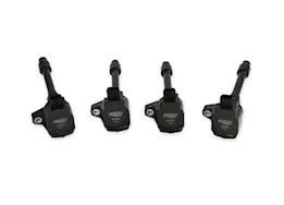 MSD Ignition 16-20 civic 2.0l/2.0l turbo blaster series ignition coil, 4 cyl, black, 4 pac