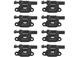 MSD Ignition 05-13 sierra/silverado 1500 gm ls blaster series ignition coil, black, 8 pac