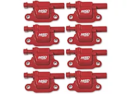 MSD Ignition 14-c gm lt blaster seires ignition coil, gen v direct injected engine, red, squ