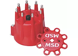 MSD Ignition Chevy/ford/chrysler v8 distributor cap, hei terminals, spark plug wire retainer