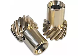 MSD Ignition Chevy distributor gear, .500in id, aluminum, bronz