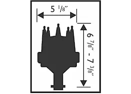 MSD Ignition Chevy v8 pro-billet distributor/locked-out from the factor