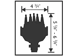 MSD Ignition Chevy pro-billet small diameter v8 distributor