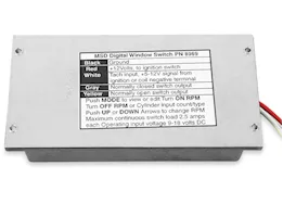 MSD Ignition Digital rpm window switch, can be used w/ input voltage of 9-18 volt