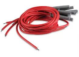 MSD Ignition Super conductor spark plug wire set, 8 cyl multi-angle plug, socket/he