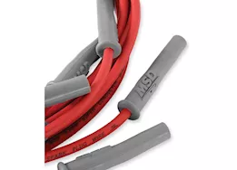 MSD Ignition Chrysler 383-440 hei super conductor spark plug wire set, red jacke