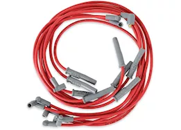 MSD Ignition Chrysler 383-440 hei super conductor spark plug wire set, red jacke