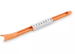 MSD Ignition Sbc super conductor 8.5mm spark plug wire set, for use with hei cap, re