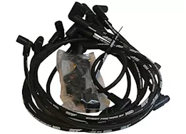 MSD Ignition Street fire spark plug wire set, sbc chevy 350 hei, blac