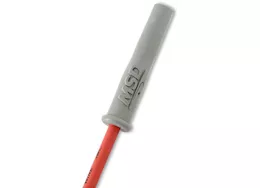 MSD Ignition Chevy 366-454 super conductor spark plug wire set, red jacke
